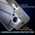 Dufuso Case Compatible with Xiaomi Mi 13 Lite 5G, Soft Thin TPU Silicone Protective Case, Anti-Shock Anti-Scratch Anti-Yellow, Transparent