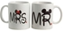Mr & Mrs Mug Set - 2 Pcs