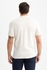 Defacto Man Smart Casual Modern Fit Short Sleeve Knitted Polo T-Shirt - Beige
