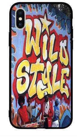 Protective Case Cover For Apple iPhone XS Wild Style