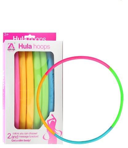 Hula Hoop Ring Exercise And Fitness Non Collapsible Fusion Joint For Kids 18 Inch Diamet