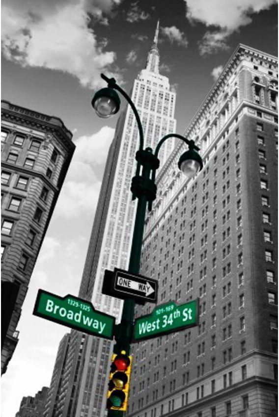 GB Eye New York Street Signs - Maxi Poster - 61cm x 91.5cm