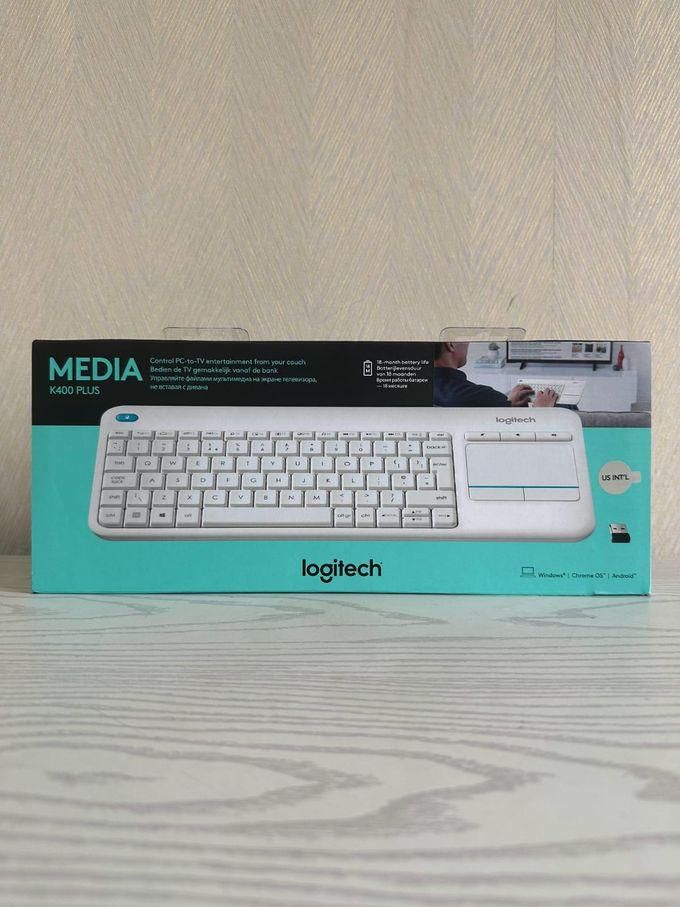 Logitech K400 Plus Wireless Touch TV Keyboard With Touchpad