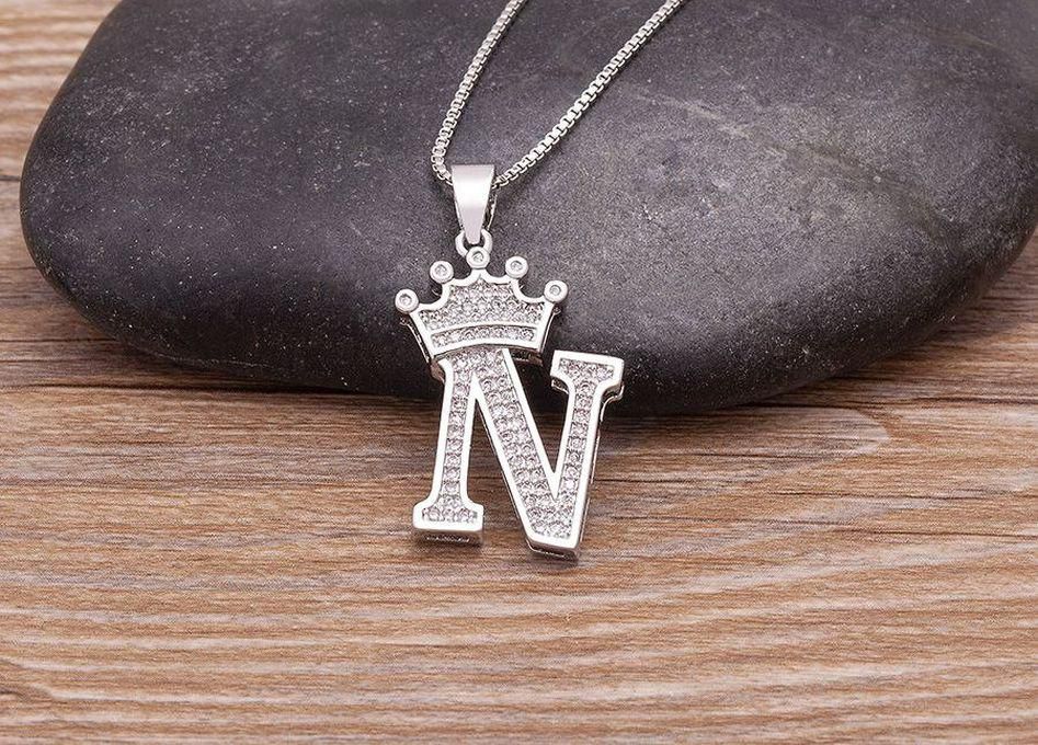 Necklace Silver-plated - (N)