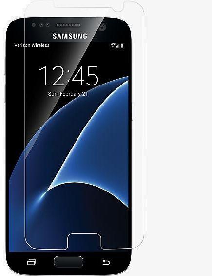 حامي شاشة زجاجية سامسونج جالكسي اس7 شفاف Samsung Galaxy S7