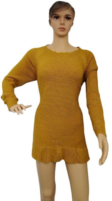 Wool Pullover - Dark Yellow