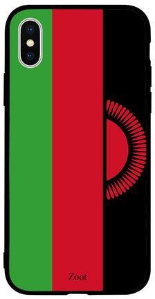 Protective Case Cover For Apple iPhone XS Max Malawi Flag