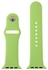 Rubber Sport Watchband With Pin-And-Tuck Closure For Apple Watch 38mm Green