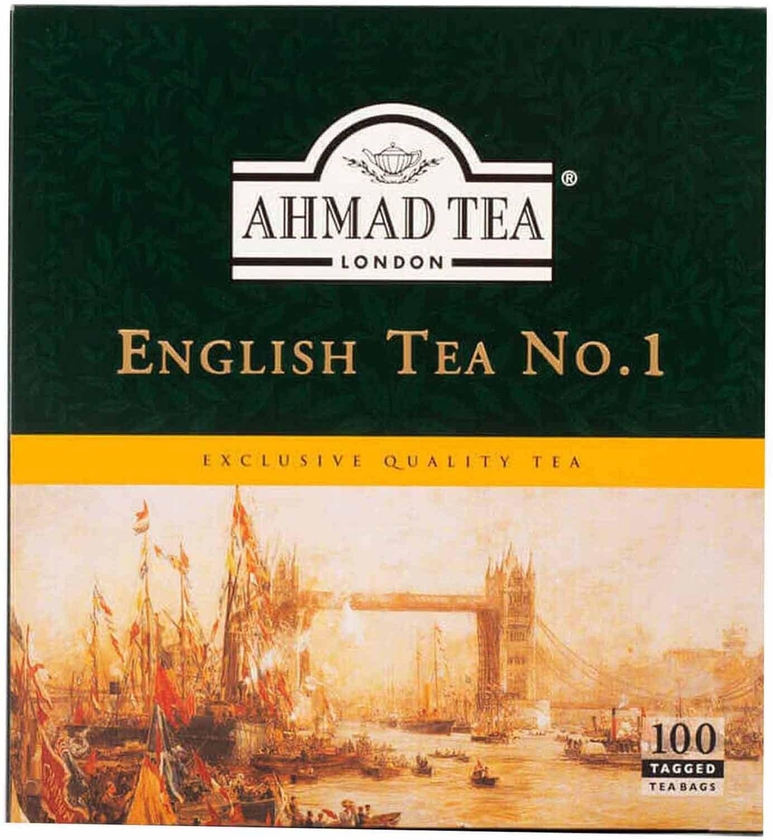 Ahmad Tea English No.1 Tea Bags - 100 Tea Bag