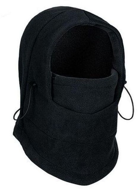 Winter Face Mask Protection Hat Headgear, Black