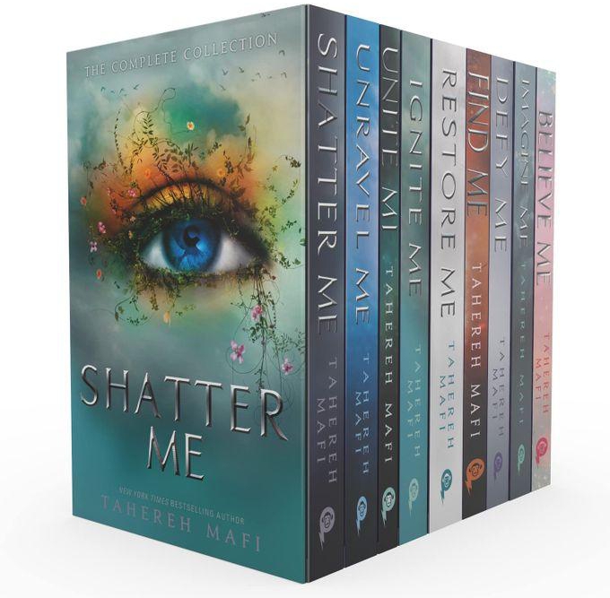 Shatter Me - The Complete Collection (9-Book: Shatter Me, Unravel Me, Ignite Me, Restore Me, Defy Me, Imagine Me, Believe Me, Find Me, Unit Me )