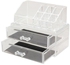 Clear Acrylic Cosmetic Organizer Jewelry tray -Makeup Box Case