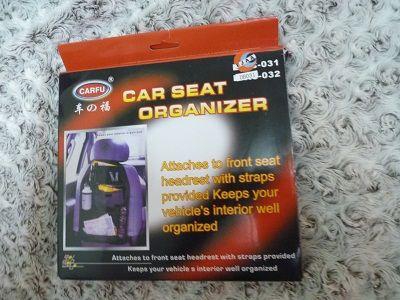 car seat organizer