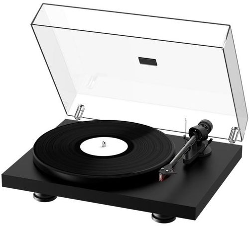 Pro-Ject Debut Carbon Evo Belt-Drive Turntable with Ortofon 2M Red - Satin Black