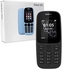 Nokia 105 DS - 8 MB, 2G, Black
