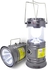 Transforming solar LED rechargeable lamp with disco ball function, Grey