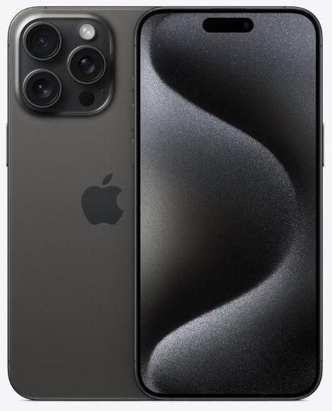Apple iPhone 15 Pro Max, 6.7", 256GB + 8GB RAM (Single SIM), 4441mAh, Black Titanium