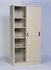 Rexel Full Height Cupboard Sliding Steel With 3 Adjustable Shelves, RXL101SS (Beige)