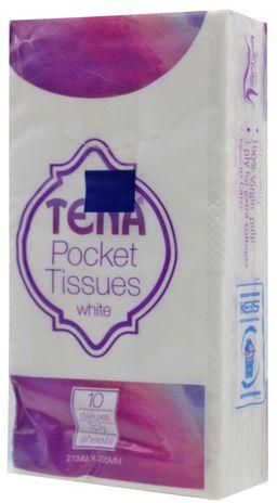 Tena Regular Pocket Tissue 3ply - 10's