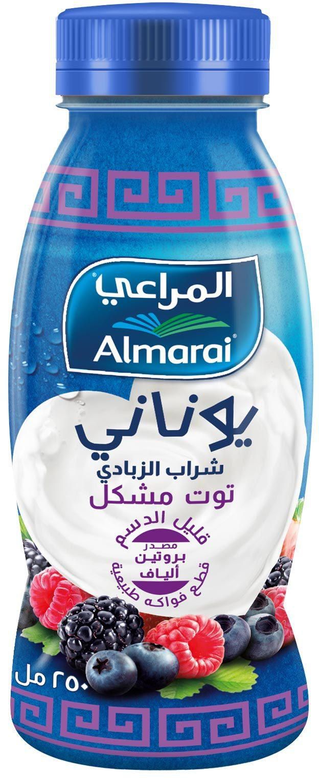 Almarai yoghurt drink mixed berry 250 ml