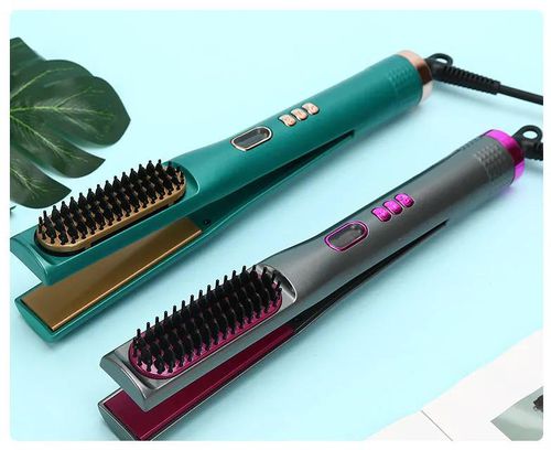 Straightener Curler Comb Hair Brush Styler 2 in 1 Electric Comb Hair Care  Brush Straight Curl Fast Heating Hair Styling Tools price from kilimall in  Kenya - Yaoota!