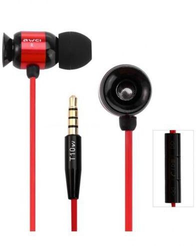 Awei ES-T10Vi - In-Ear Earphone Volume Control For HTC - Red
