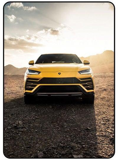 Protective Case Cover For Apple iPad Pro 12.9 Inch (2016) Lamborghini Yellow Car