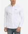 Stress Solid Long Sleeves Shirt - White