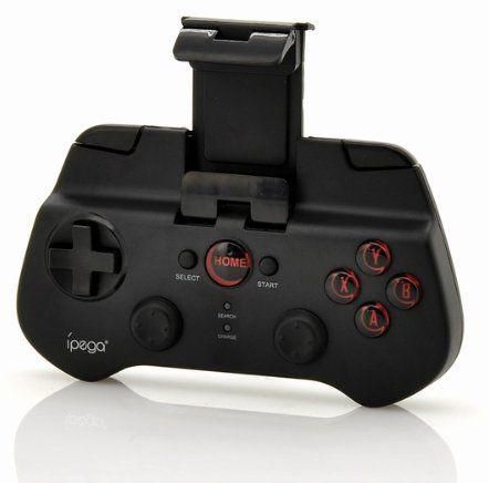 iPega PG-9017 Bluetooth Wireless Game Controller Gamepad for Android & iOS Device - Black