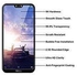Nokia 6.1 Plus Screen Protector Glass Full Cover -9H Hardness Full Coverage Bubble Free Tempered Glass Screen Protector For Nokia 6.1 Plus/Nokia X6 2018, Black