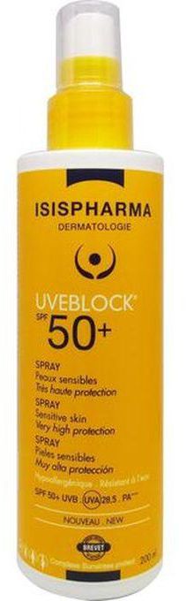 Isis Pharma Uveblock SPF 50+ Spray-For Body&Face 200Ml