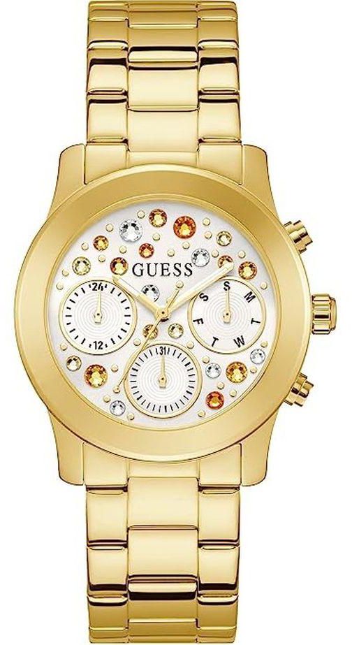Guess Ladies Gold Tone Stainless Steel Bracelet Watch GW0559L2