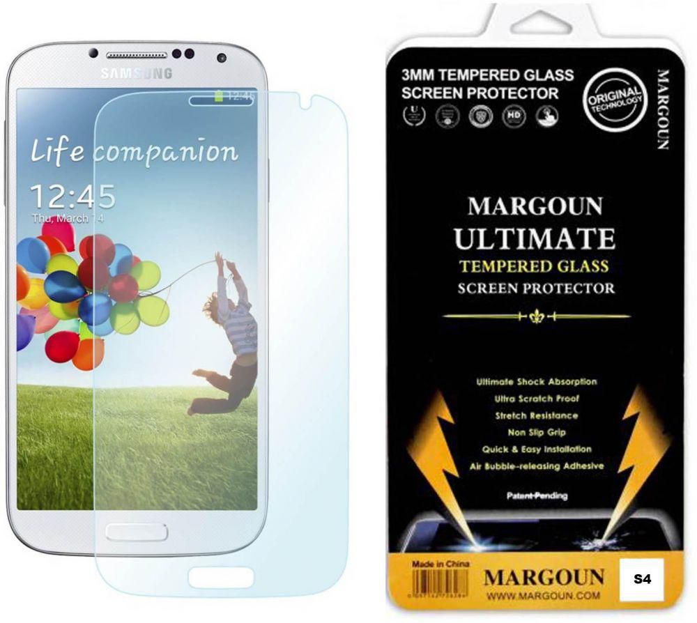 Margoun Glass Screen Protector for Samsung I9500 Galaxy S4