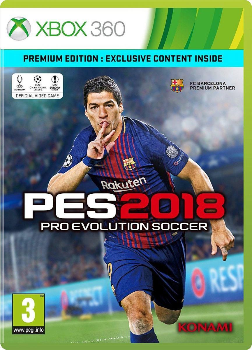 PES 2018 Pro Evolution Soccer Xbox 360 by Konami