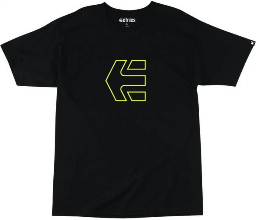 ETN-Icon Outline T-Shirt Black