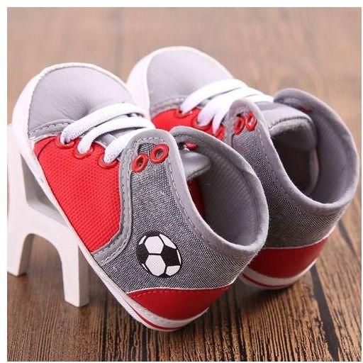 No Brand Baby Girl Or Boy Canvas Shoe Sneaker Anti-slip Soft Sole Toddler RD/11-As Shown