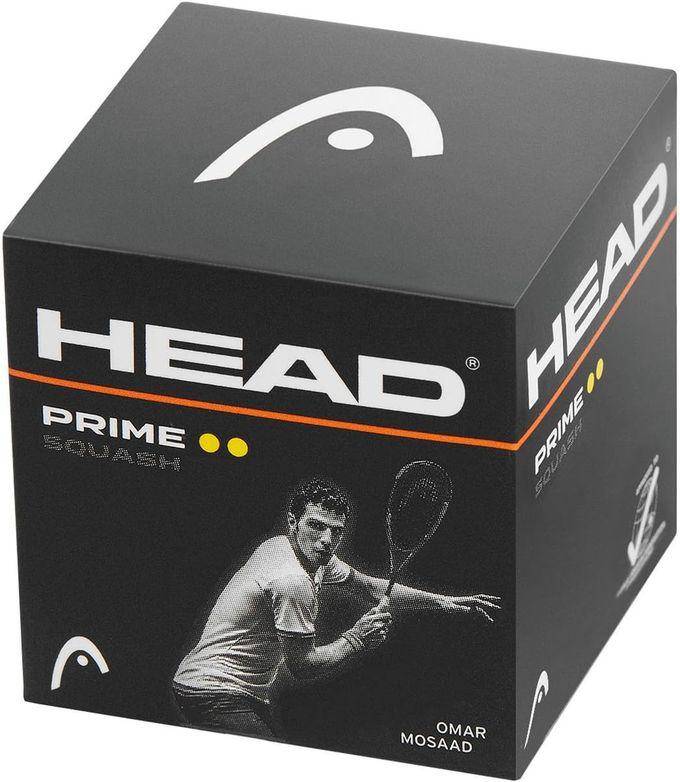 Head Prime Squash Ball Set - 1 Ball - Black