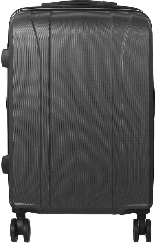 Get Albatros Fiber Trolley Travel Bag With Digital Lock, 24 Inch - Dark Grey with best offers | Raneen.com