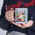 Smoking Santa Christmas Mug مج مطبوع للكريسماس