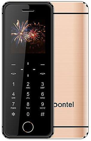 Bontel L2-Extra Slim Sleek Metal Body. Hidden Top HD Camera.Touch Screen. Inbuilt Battery-Gold