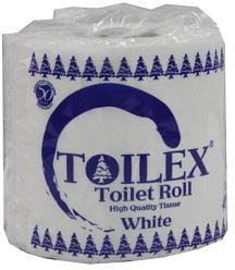 Toilex Toilet Tissue 2 Ply 1 Roll