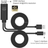 ONTEN TYPE C To HDMI 4K Cable 1.8M With USB Power Supply Support resolutions up to 3840×2160@30Hz (4K 30) and backwards compatible to 720, 1080p