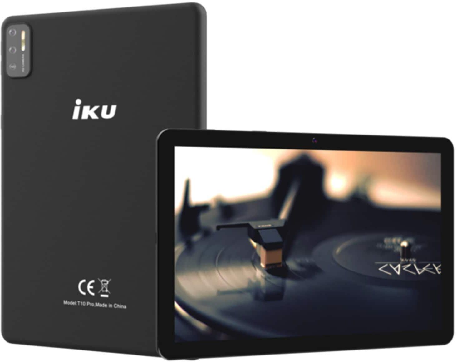 Iku T10 Pro 4G Tablet 10.1-inch - 64GB/4GB - Black