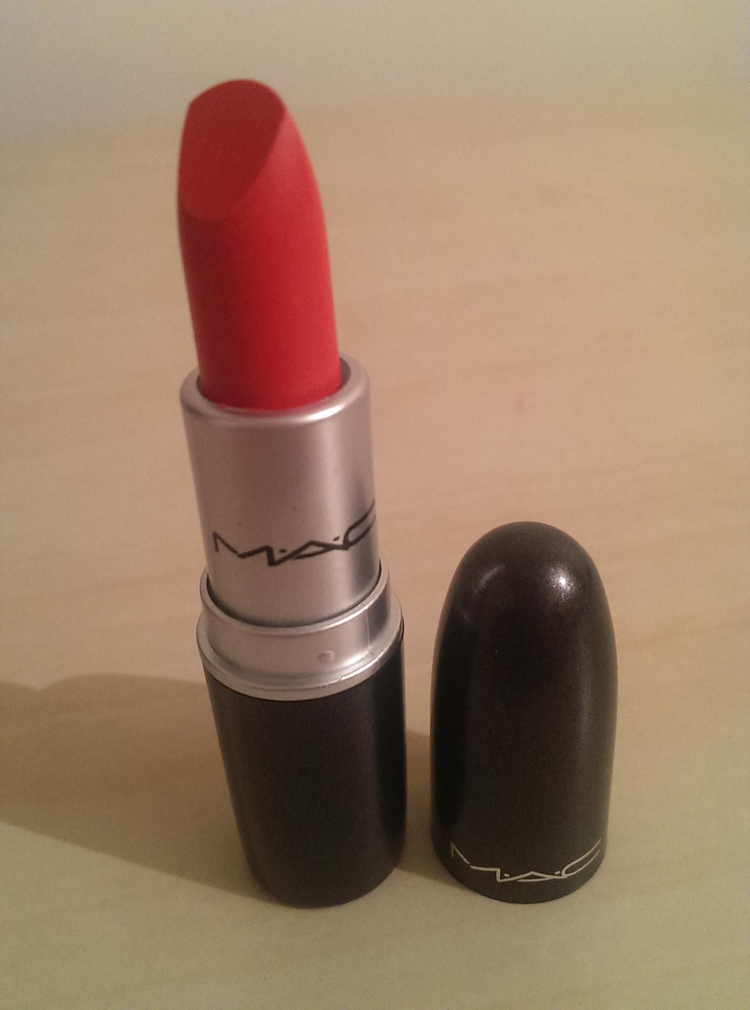 Mac Matte Lady Danger Lipstick Rouge A Levres Red Lipstick