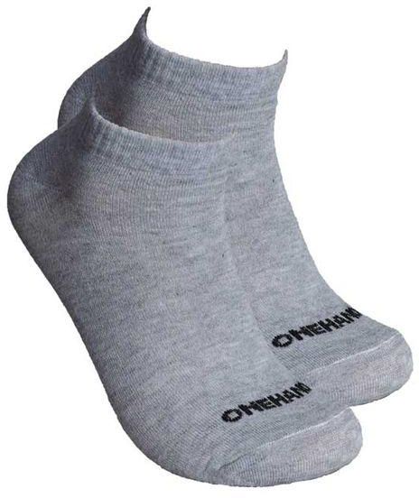 OneHand Ankle Cotton Socket Socks,Gray