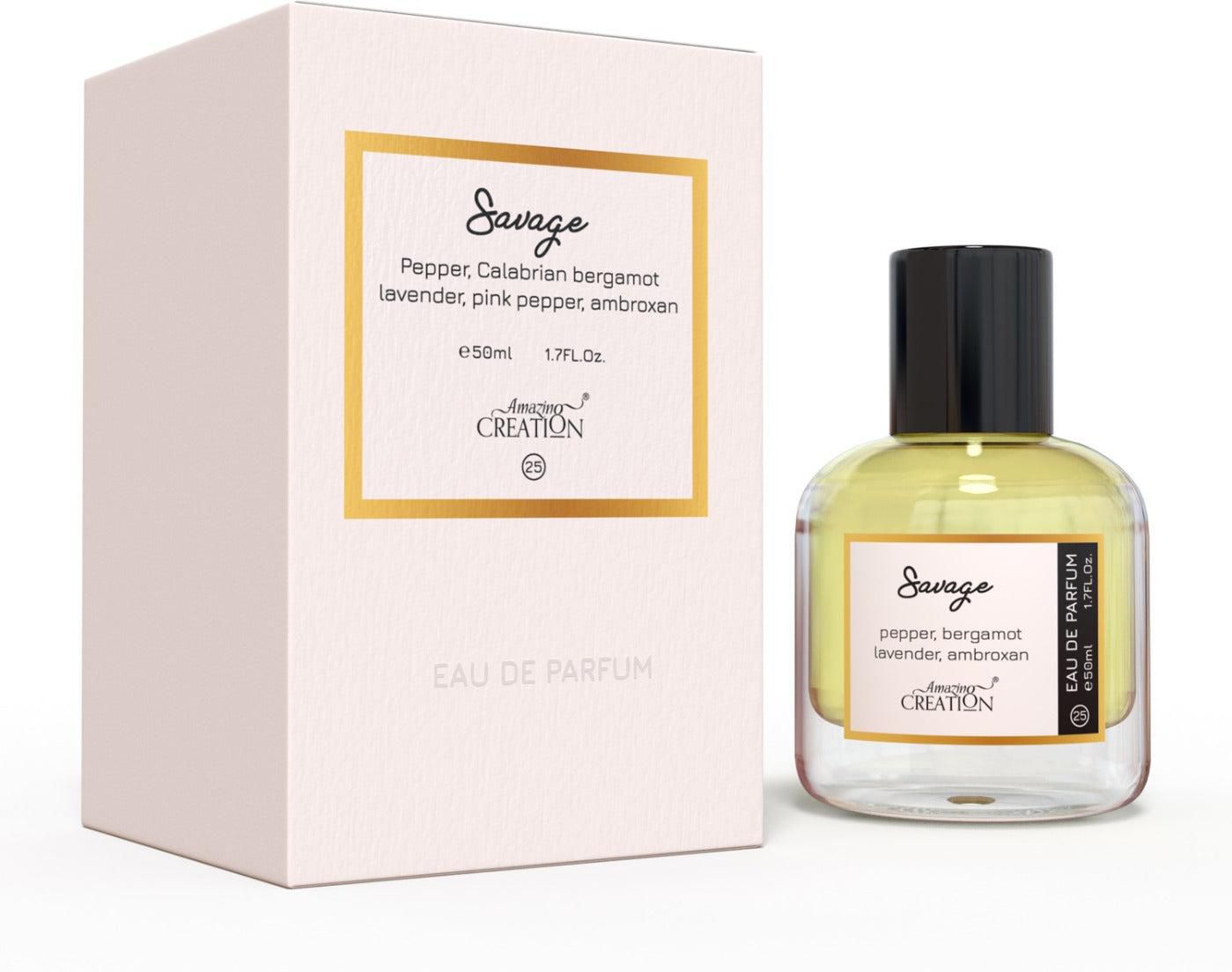 Amazing Creation Sauvage - Perfume For Men - EDP 50ml PFB0025