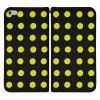 Stylizedd Apple iPhone 6 Plus / 6S Plus Premium Flip case cover - Yellow Dots