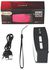 Enter Go - Boomer Brick Bluetooth Speaker, 3 Watts/USB/TF/Aux In/Handsfree/FM Radio/Built-in Battery Red/Black