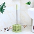 3Pcs Stainless Steel Handle Toilet Brush With Holder