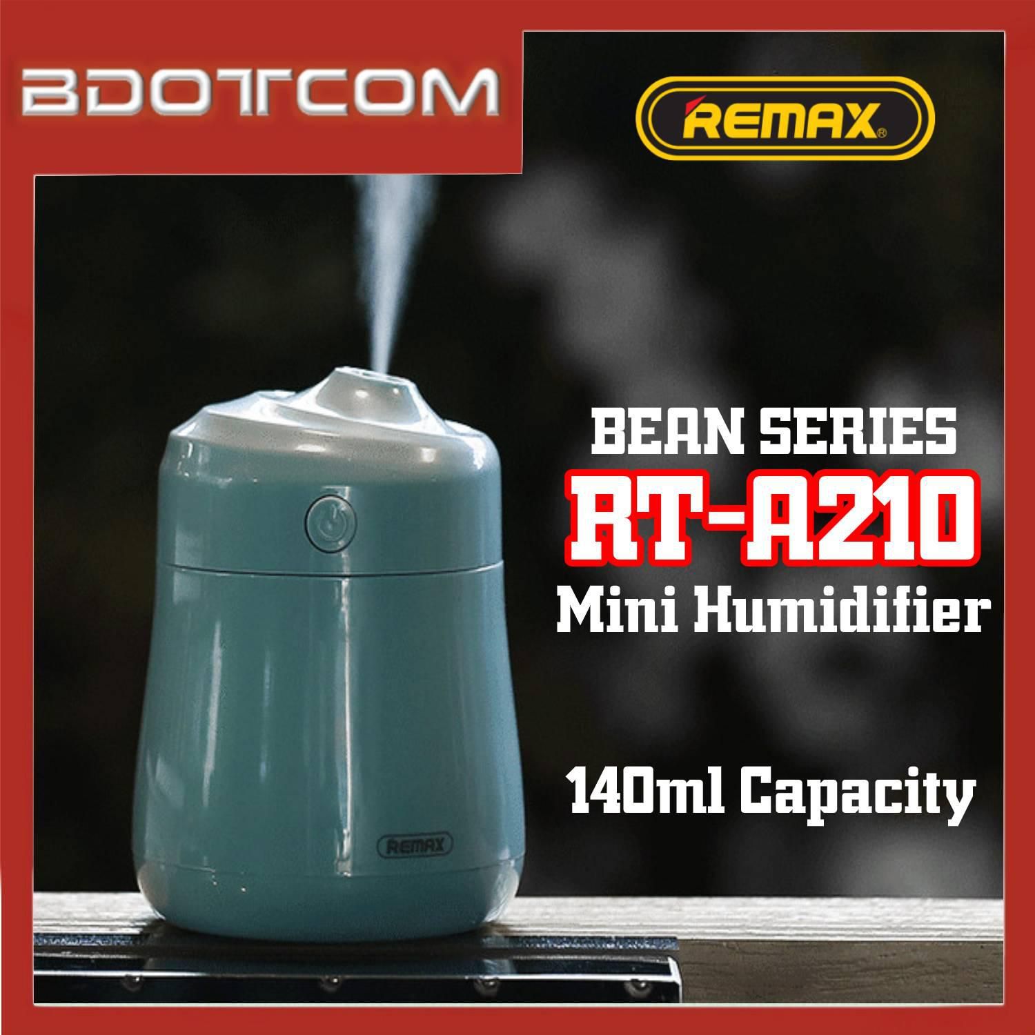 Remax RT-A210 Bean series Mini Air Purifier Aroma Essential Oil Diffuser Humidifier